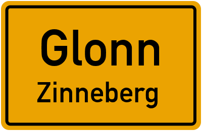 Straßenverzeichnis Glonn Zinneberg
