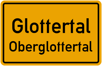 Straßenverzeichnis Glottertal Oberglottertal