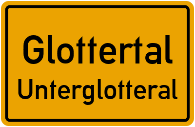 Straßenverzeichnis Glottertal Unterglotteral