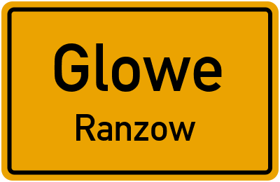 Straßenverzeichnis Glowe Ranzow