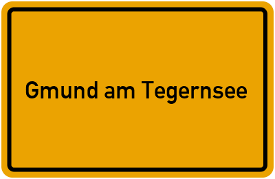 Gmund am Tegernsee in Bayern