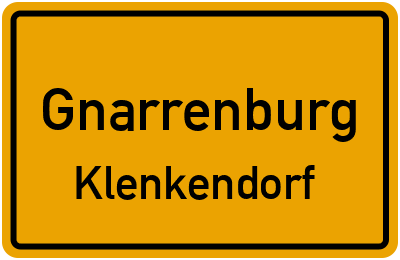 Straßenverzeichnis Gnarrenburg Klenkendorf