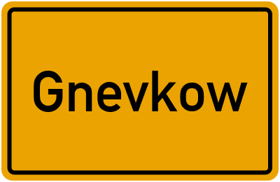 Gnevkow in Mecklenburg-Vorpommern