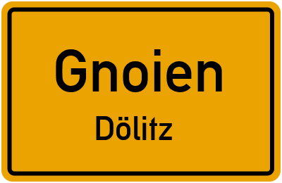 Straßenverzeichnis Gnoien Dölitz