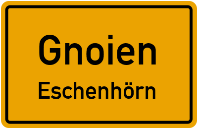 Straßenverzeichnis Gnoien Eschenhörn
