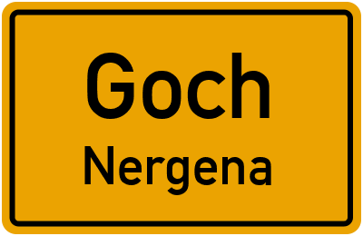 Straßenverzeichnis Goch Nergena