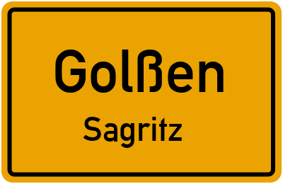 Straßenverzeichnis Golßen Sagritz
