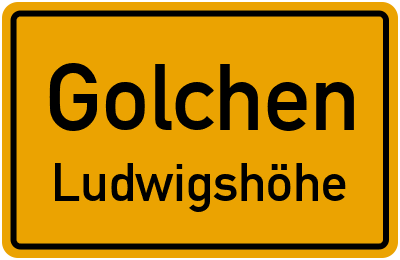 Straßenverzeichnis Golchen Ludwigshöhe