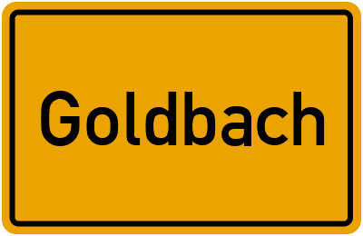 Wo liegt Goldbach?