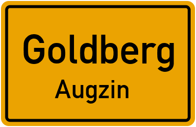 Straßenverzeichnis Goldberg Augzin