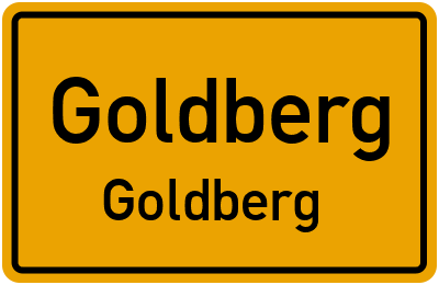 Straßenverzeichnis Goldberg Goldberg