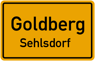 Straßenverzeichnis Goldberg Sehlsdorf