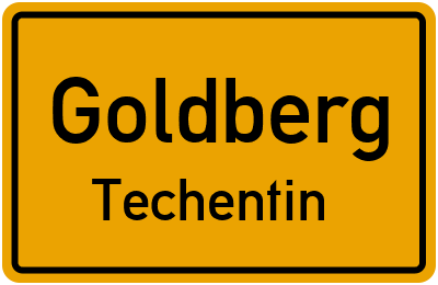 Straßenverzeichnis Goldberg Techentin