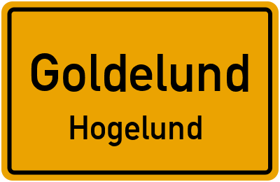 Straßenverzeichnis Goldelund Hogelund