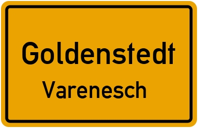 Straßenverzeichnis Goldenstedt Varenesch