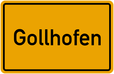 Gollhofen in Bayern