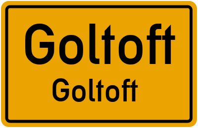 Straßenverzeichnis Goltoft Goltoft