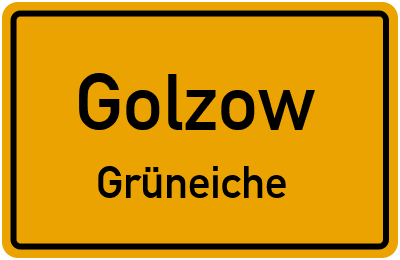 Straßenverzeichnis Golzow Grüneiche