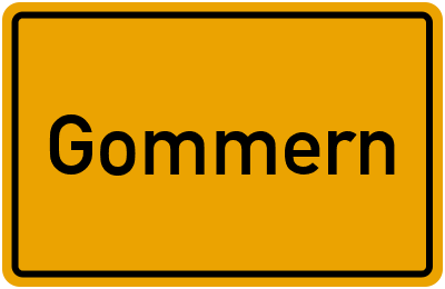 Gommern in Sachsen-Anhalt