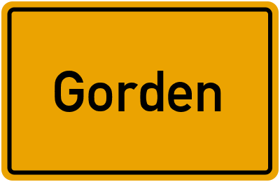 Gorden in Brandenburg