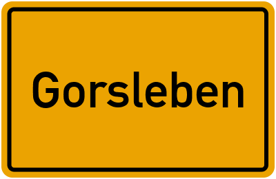 Gorsleben Branchenbuch