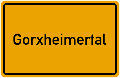 Gorxheimertal in Hessen