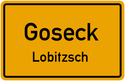 Straßenverzeichnis Goseck Lobitzsch