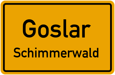 Straßenverzeichnis Goslar Schimmerwald