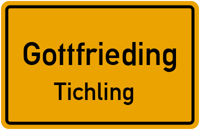 Straßenverzeichnis Gottfrieding Tichling