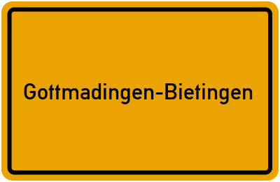 Branchenbuch Gottmadingen-Bietingen, Baden-Württemberg