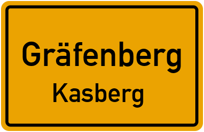 Straßenverzeichnis Gräfenberg Kasberg