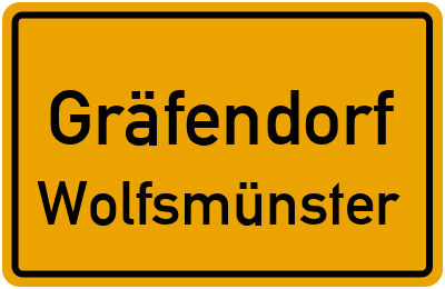 Straßenverzeichnis Gräfendorf Wolfsmünster