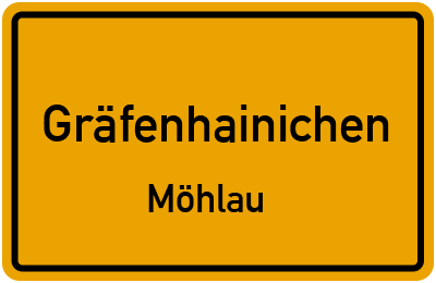 Straßenverzeichnis Gräfenhainichen Möhlau