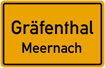 Straßenverzeichnis Gräfenthal Meernach