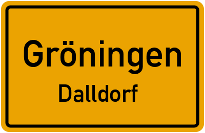 Straßenverzeichnis Gröningen Dalldorf