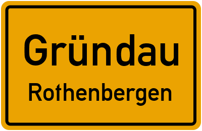Straßenverzeichnis Gründau Rothenbergen