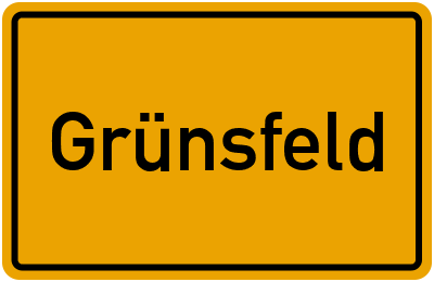 Wo liegt Grünsfeld?