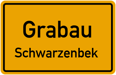 Straßenverzeichnis Grabau Schwarzenbek