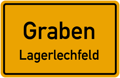 Straßenverzeichnis Graben Lagerlechfeld