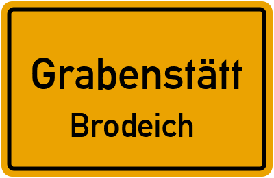 Straßenverzeichnis Grabenstätt Brodeich