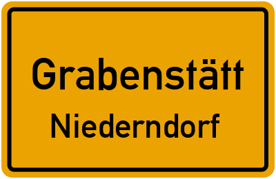 Straßenverzeichnis Grabenstätt Niederndorf