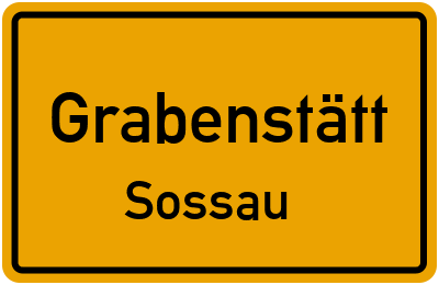 Straßenverzeichnis Grabenstätt Sossau