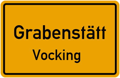 Straßenverzeichnis Grabenstätt Vocking