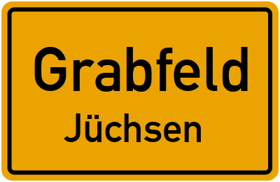 Straßenverzeichnis Grabfeld Jüchsen