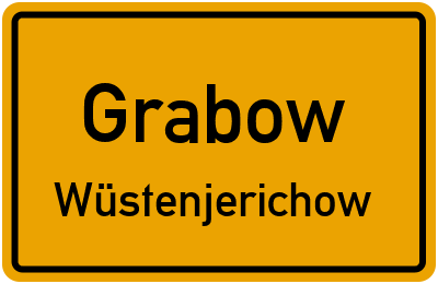 Straßenverzeichnis Grabow Wüstenjerichow