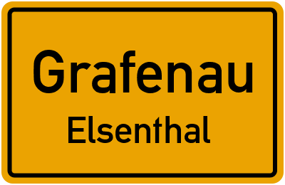 Straßenverzeichnis Grafenau Elsenthal