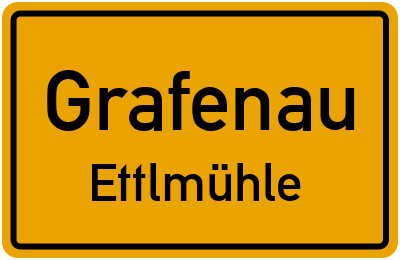 Straßenverzeichnis Grafenau Ettlmühle
