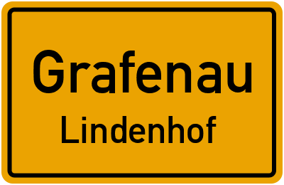 Straßenverzeichnis Grafenau Lindenhof