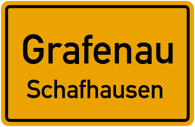 Straßenverzeichnis Grafenau Schafhausen