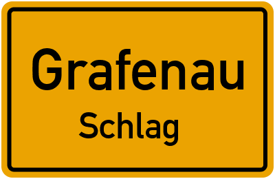 Straßenverzeichnis Grafenau Schlag